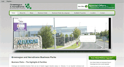 Desktop Screenshot of greenoguebusinesspark.com